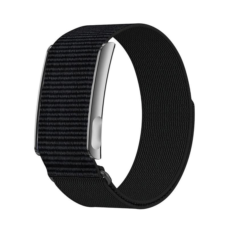 Metallrahmen + Nylonband für Amazfit Helio Armband Armband Bizeps Sport Ersatz Zubehör für Amazfit Helio Armband