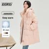 Women's Long Hooded Down Jacket