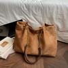 Velvet Simple Casual Top Handle Bag Women Fashi Large Capacity Tote Shoulder Bag Textured Casual and Versatile Storage Bags