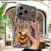 Phone Case: 2D Flat Design, Suitable for iPhone 18 17 16 15 14 13 Pro, Transparent with Corner Protection, Highland Calf, Christmas and Halloween Gift