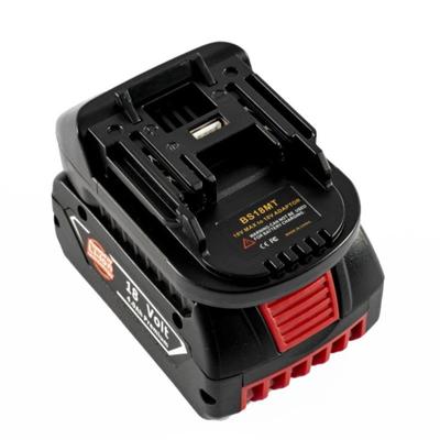 Bs18Mt Batterie Adapter Konverter USB Für Bosch 18V Bat619G/620 Für Makita 18V Bl