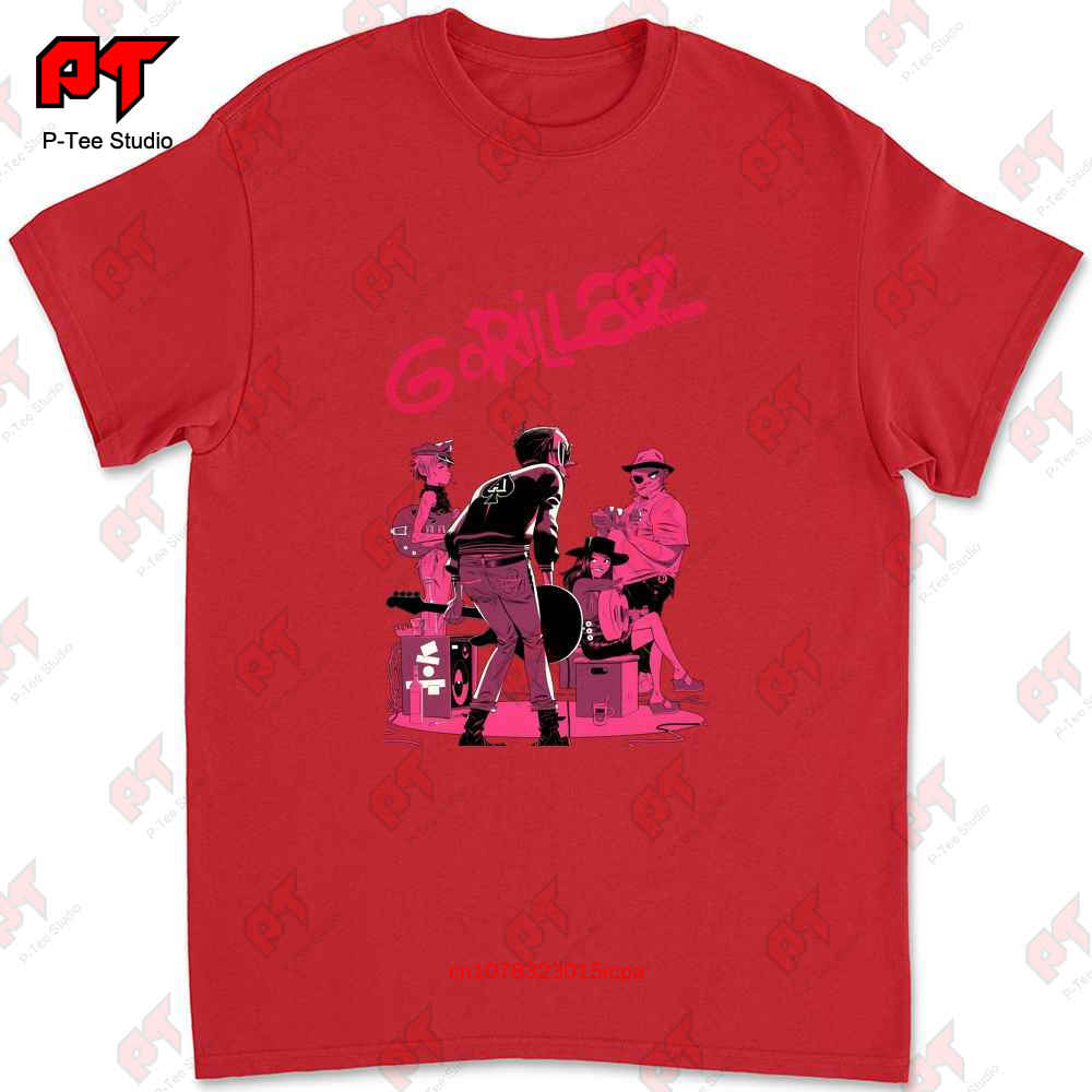

Футболка с принтом Gorillaz Damon Albarn и Jamie Hewlett Demon Days Размер S 5XL SENO S