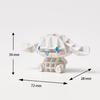 PLUS Sanrio Cinnamoroll 3D paper puzzle DIY craft kit that can be enjoyed by everyone from elementary school students to adults Educational toys for