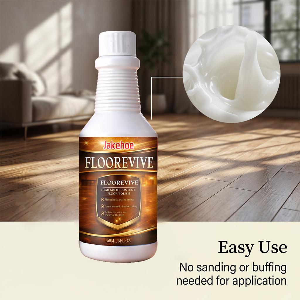 Jakehoe floor surface care products are suitable for a variety of materials, and can be used at home to brighten the floor surface 150ml