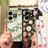 Fashion Design Durable Phone Case For Tecno Spark20/KJ5 Flower Anti-knock Phone Holder Anti-dust Dirt-resistant Ring