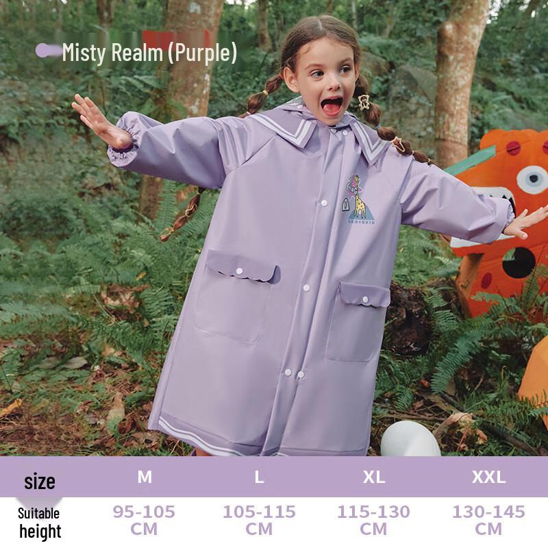 

Lemonkid Kids Portable Outdoor Waterproof Smock