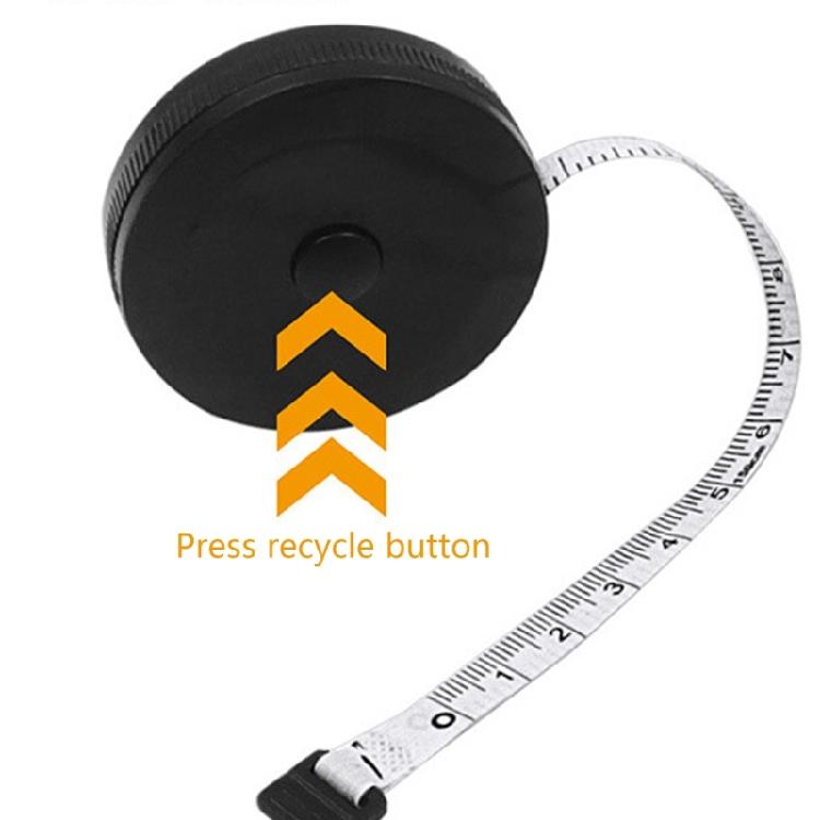 Body Measuring Tape Retractable Soft Double Scale Tape Tailor Ruler 150cm/60in Tape Measure Tape Meter Measuring Tape
