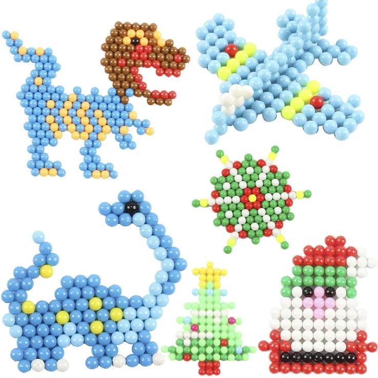 Refill Pack 300Pcs/Bag 36 Colors 5Mm Water Beads Spray Magic Beads Educational 3D Puzzles Accessories For Children Toys