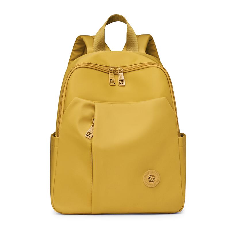 Fashion Backpack Female Waterproof Nylon Daypack Women Shoulder Bag Lightweight Travel Rucksack Multiple Pockets Schoolbag