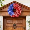 Independence Day Holiday Wreath Wall Hanging Decoration For Front Door Window Staircase Display Indoor And Indoor Use