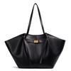 Retro Dumpling Shape Shoulder Bag - European Style Crossbody, 2025 Collection