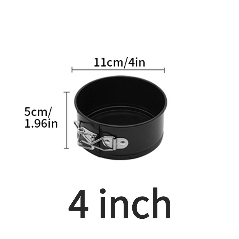 Nonstick Coating Round Springform Pan Set With Removable Bottom Plate Round And Heart Shape Baking Cake Pans Cheesecake Pan Mold