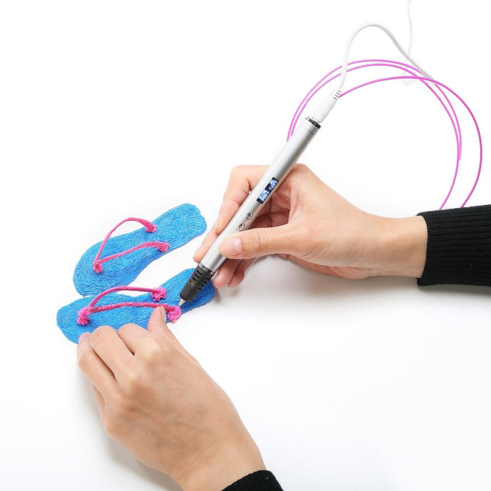 3D-Stift, Kritzelstift, OLED, PLA, ABS-Filament, 3D-Drucker, Weihnachtsgeschenke, Lapiz, 3D-Druckstift für die Schule, 3D-Bleistift, Gadget