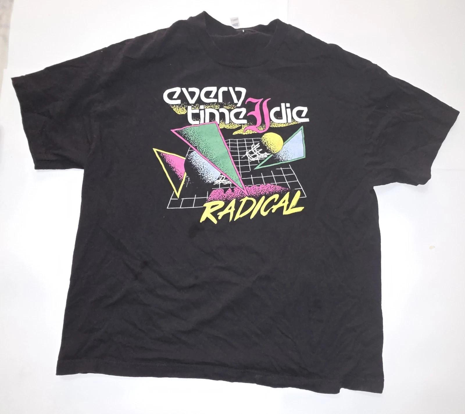 Every Time I Die Band RADICAL Unisex Black T Shirt Full Size S-5XL XXL