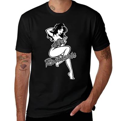 Rocinante Pin-Up Γυναίκα - Κλίμακα του Γκρι... Μπλουζάκι anime μπλουζάκι t shirt άνδρας βαμβακερό βαμβακερό μπλουζάκι 100% Μπλουζάκι