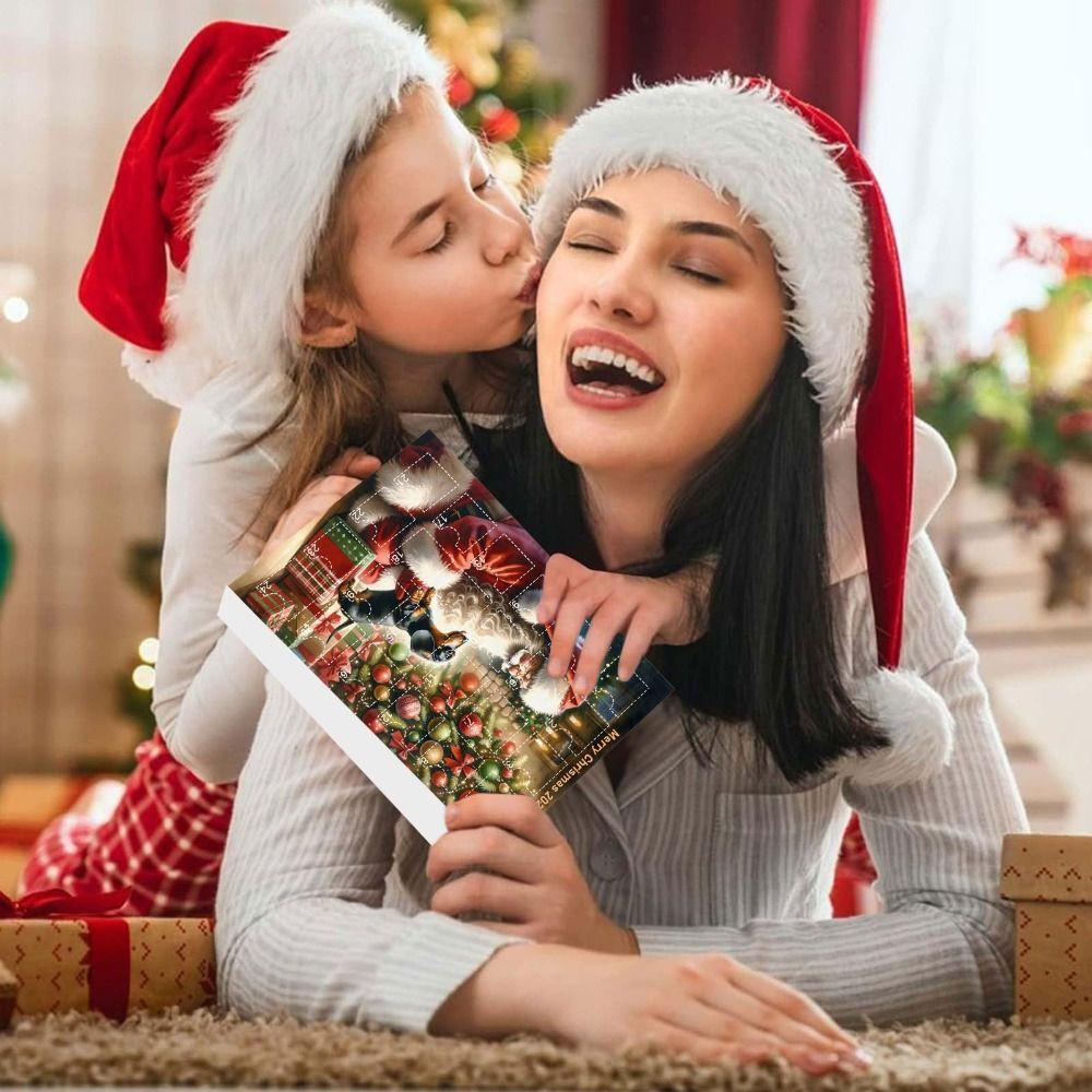 Christmas Hanging Ornament Ornament Advent Calendar 24 Days Christmas Countdown Calendar