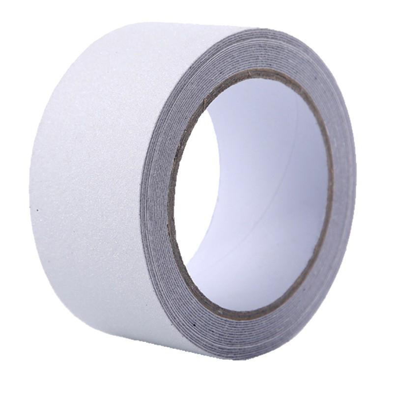Thick Frosted PVC Anti-Slip Stair Treads - Wear-Resistant & High Viscosity for Indoor/Outdoor Use
