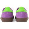 Adidas Originals HANDBALL SPEZIAL Abrasion Resistant Low top Skateboard Shoes Unisex Purple Green JS0251