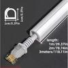1PC 1m/2m/3meters Wire Cords Covers Paintable Cable Hider TV On Wall Wire Hiders Cable Management Cord Hider Wall