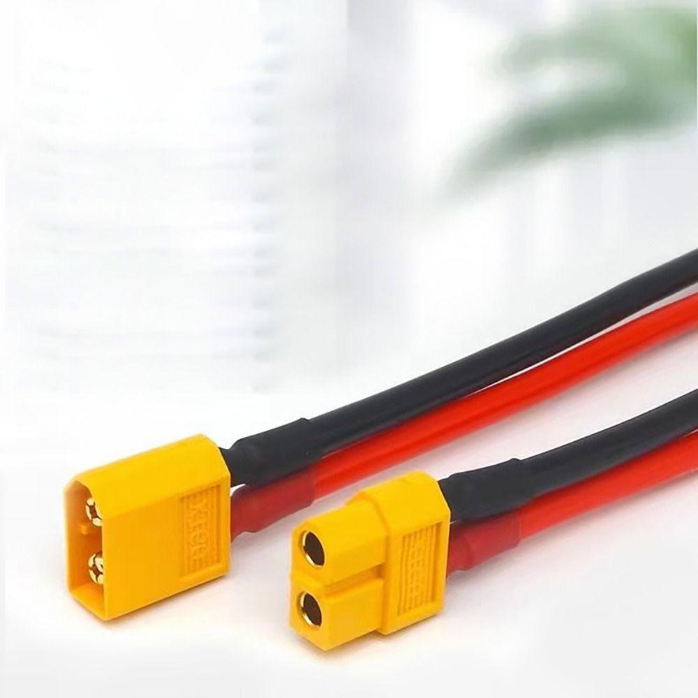 Silicone XT60 Cable Connector with Sheath Cover Wire Adapter RC Lipo Battery FPV Drone