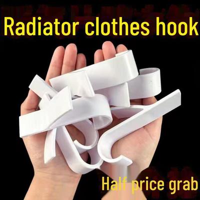 Universal Radiator & Bathroom Door Hook for Towels and Coats