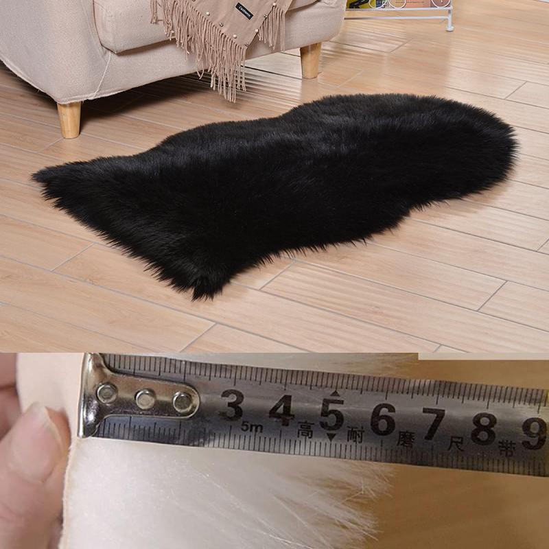 Fur Fluffy Faux Sheepskin Rug Living Room Bedroom Floor Carpet Rugs Home Decor
