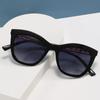 New Metal Chain Hollowed Out Sunglasses Men And Women Trend Retro Street Photography Sunglasses Net Red Same Glasses