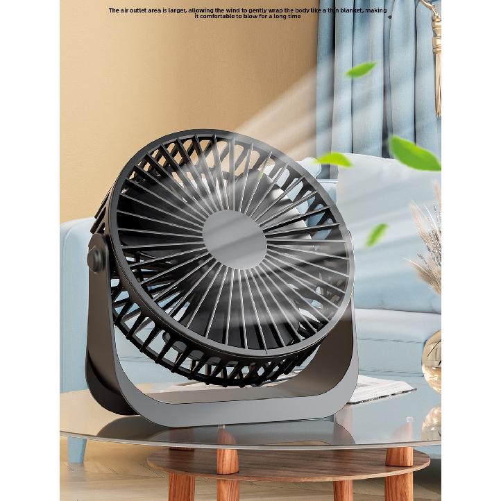 2026 New Model Desktop Fan USB Direct Plug-in Table Circulation Fan for Office, Living Room, Dormitory, Powerful Electric Fan