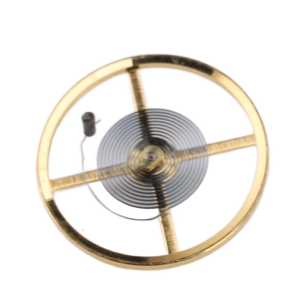 3135 Model Balance Wheel Complete Blue Hairspring Hairspring Mechanical Precision Watch Component for 3135 Model