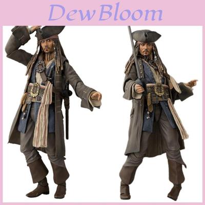 Pirates Of The Caribbean 5 Captain Jack Shf Action Figure Collectible And Detailed