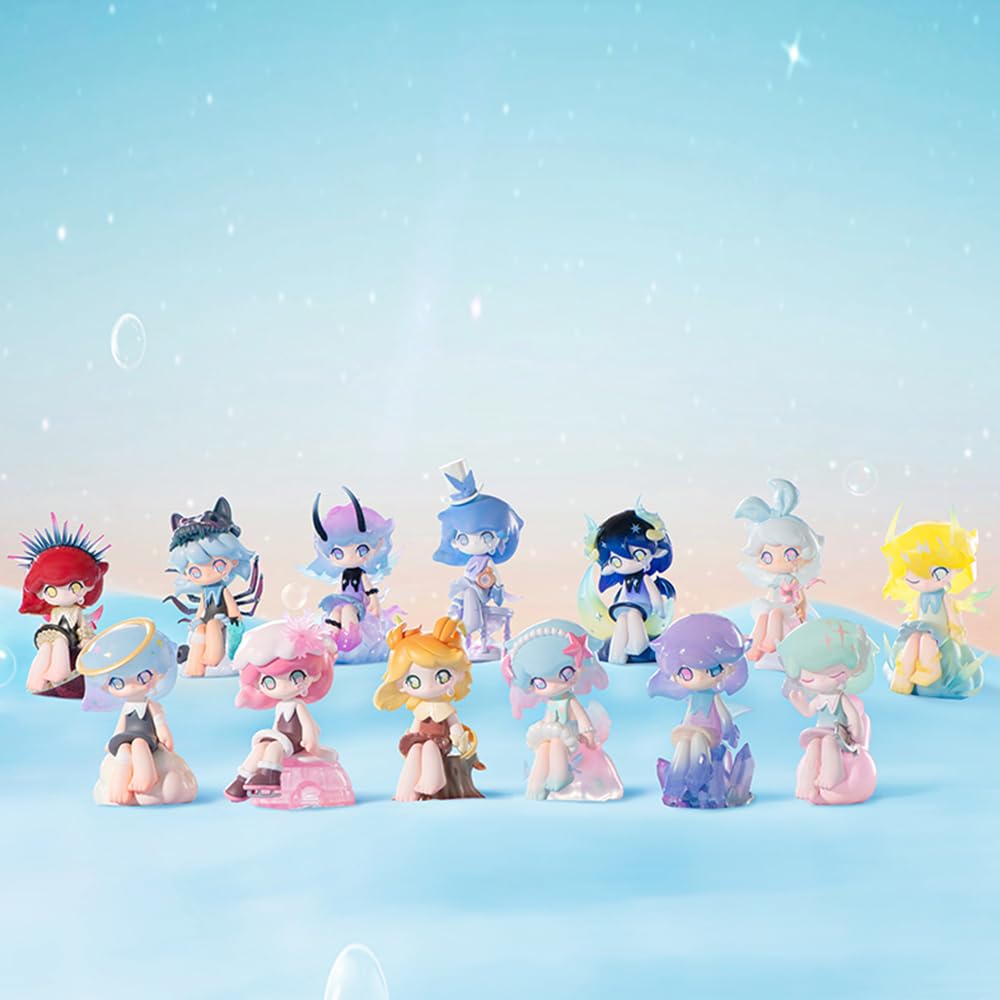 POP MART AZURA Fantasy Nature Series Box of Pop Mart Gachapon Blind Box Plastic Premium PVC Soft Original Birthday Gifts [Assorted 12] Figures,