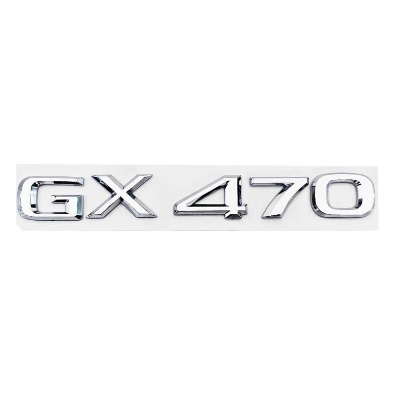 3D ABS Logo For Lexus GX470 LX570 LX600 RX350 RX300 Emblem Number Letters Sticker Car Trunk Badge Adhesive Decal AccessoriesDX7