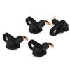 Durable-4Pcs Universal Car Vehicle Interior Door Courtesy Light Lamp Switch Button Part 700836705970 For Car Door Courtesy Light