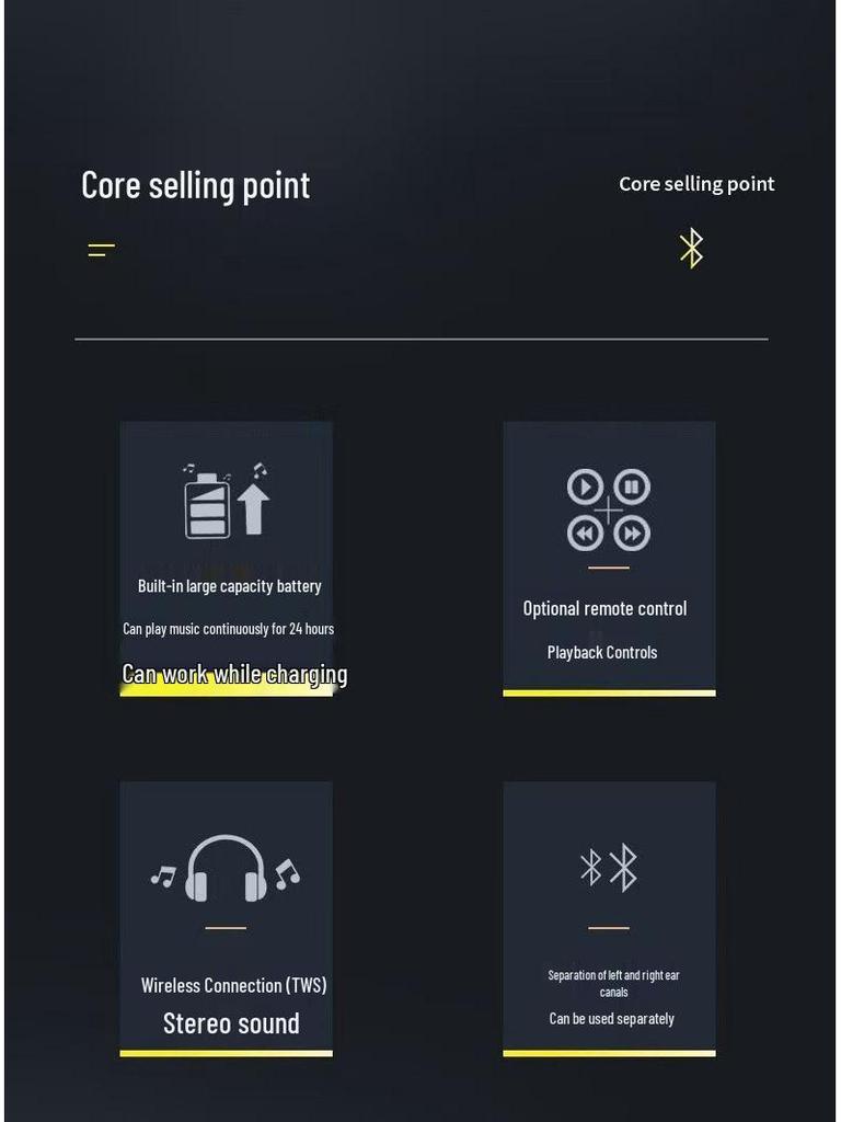 New Wireless Bluetooth Motorcycle Helmet Earphones: Long Battery Life, Waterproof