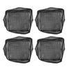 4pcs Aquatic Pond Planting Bags Reusable PVC Mesh Water Garden Pond Plant Pot Breathable Lily Plant Pots for Pond Bog