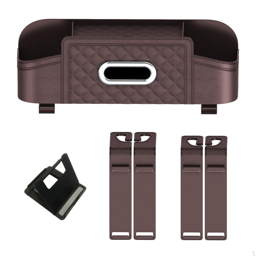 Backseat Organizer for Cars with Cup Holder And Storage Box