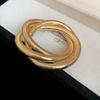 European and American Metal Winding Thread Vortex Bracelet European and American Personality Cold Wind Bracelet Light Luxury High Sense Hand Jewelry