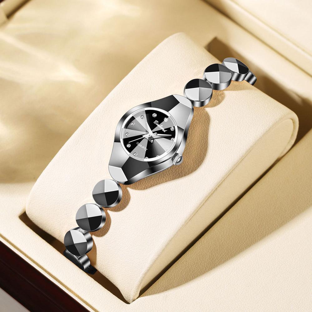 

Маленькі годинники-браслети з нержавіючої сталі Жіночі жіночі годинники з браслетом Прості повсякденні жіночі аналогові кварцові наручні годинники Подарунок