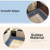 L-Shaped Bathroom Mat Anti-slip Kitchen Corner Carpet Luxury Kitchen Rug  For Home Corner