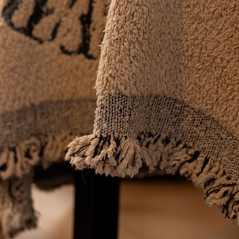 Nordic Anti Slip Butterfly Sofa Towel Luxury Thick Blanket For Office Home High Quality Furniture Protection Sofa Slipcover