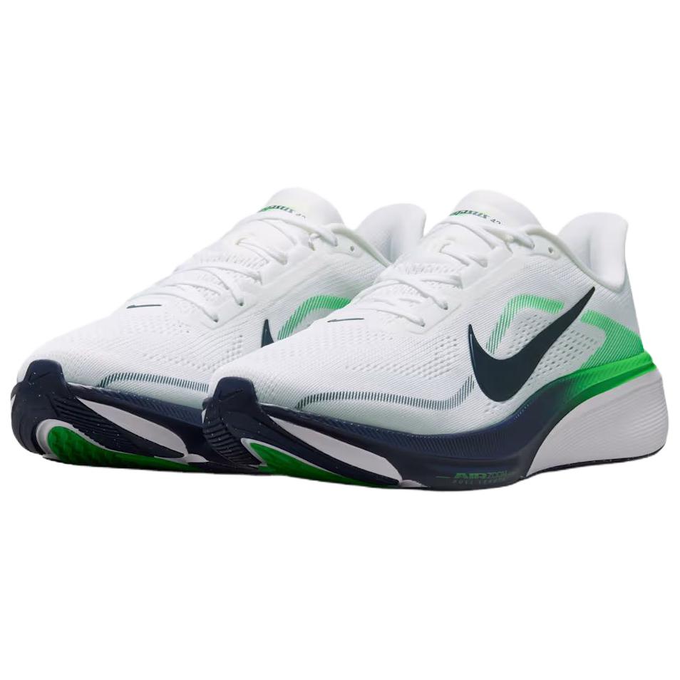 Nike Pegasus 42 White Green Spark Midnight Navy Men Sneakers IB1873-107
