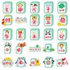 51 Pictures of Mahjong Personalized Cartoon Hand-painted Creative Chinese Style Decorative Mobile Phone Case Water Cup Stickers