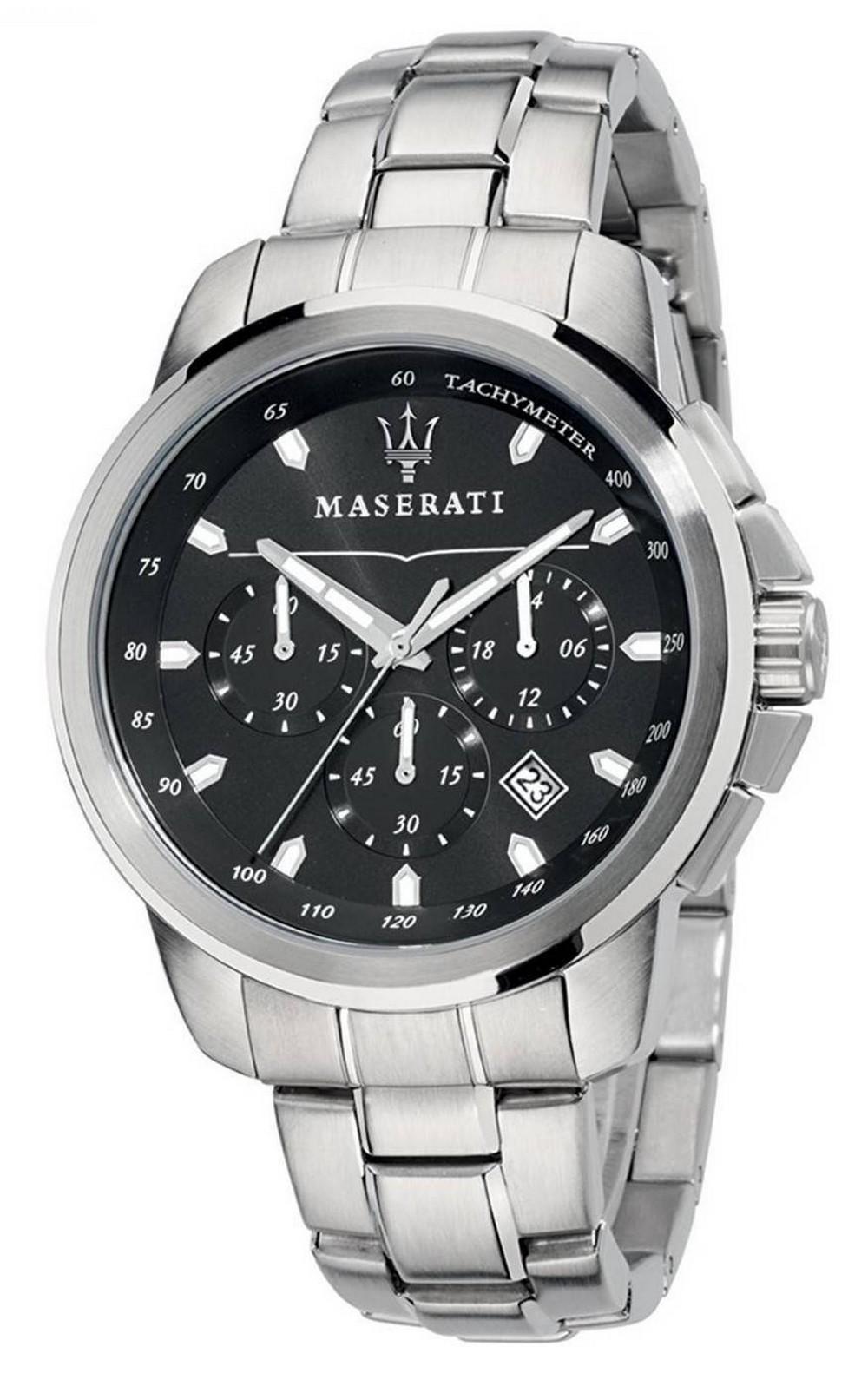 

Мужские часы Maserati Successo Chronograph Tachymeter Quartz R8873621001 чёрный