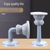 Silicone Door Stopper: Hole-Free Suction Holder & Anti-Collision Pad for Bathroom/Bedroom