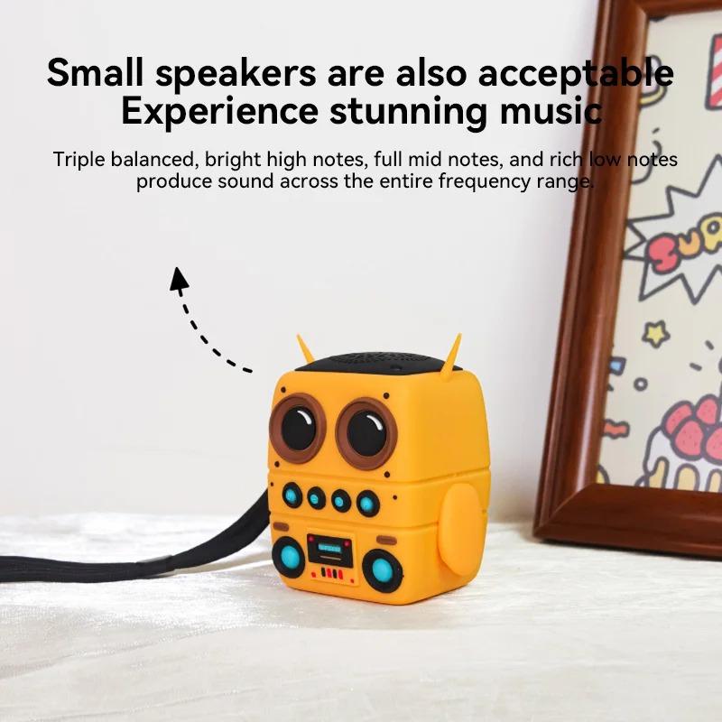 TK-200 Mini Cute Bluetooth Speaker Portable Wireless IP65 Waterproof Stereo Sound With TF Card Slot Gift