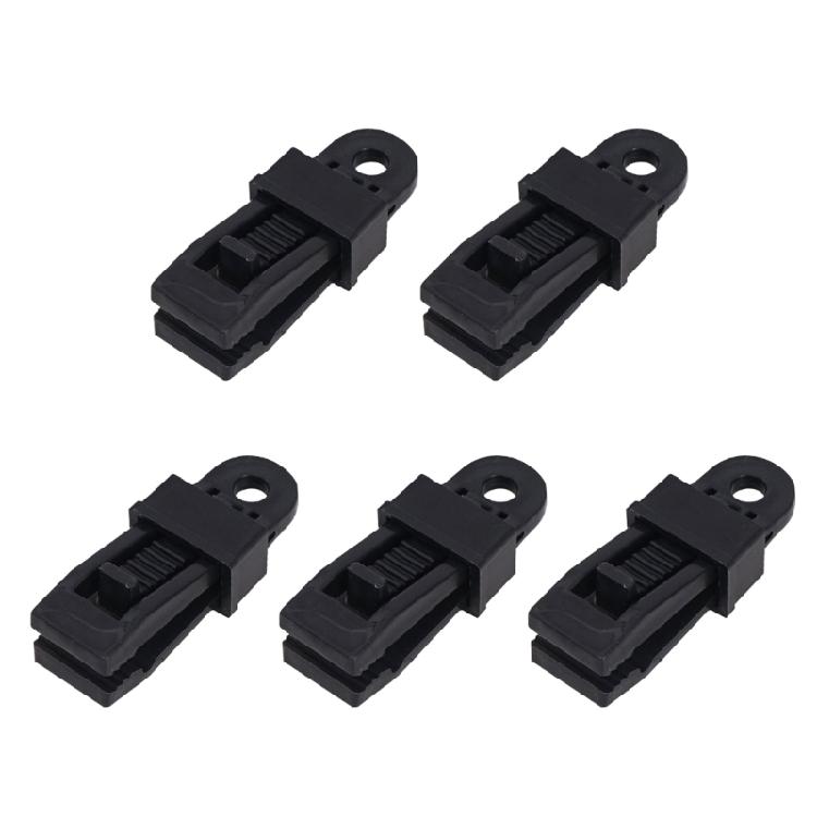 5x Heavy-Duty Lock Grip Tarp Clip Reusable Tent Tighten Lock Grip Awnings Clamps