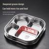 304 Stainless Steel Divided Lunch Box Set