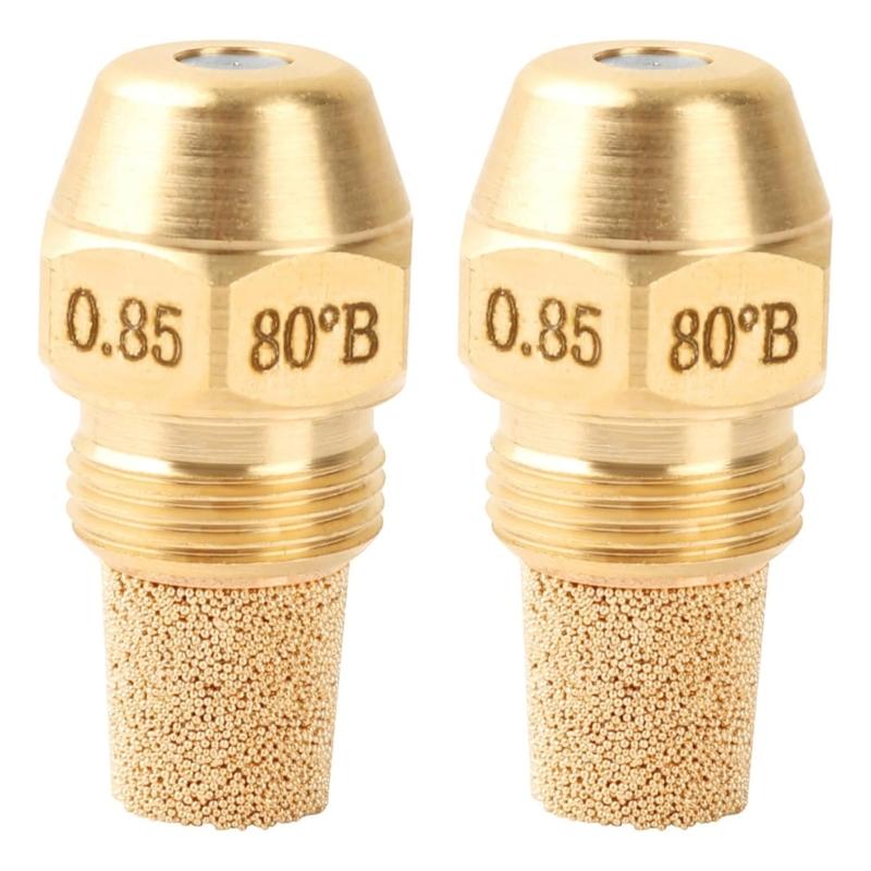 

Oil Jet Metal Burning Oil Nozzle Burning 80 Degree 0.65/0.75/0.85 Waste Oil Burning Nozzle Boiler Heater Combustion