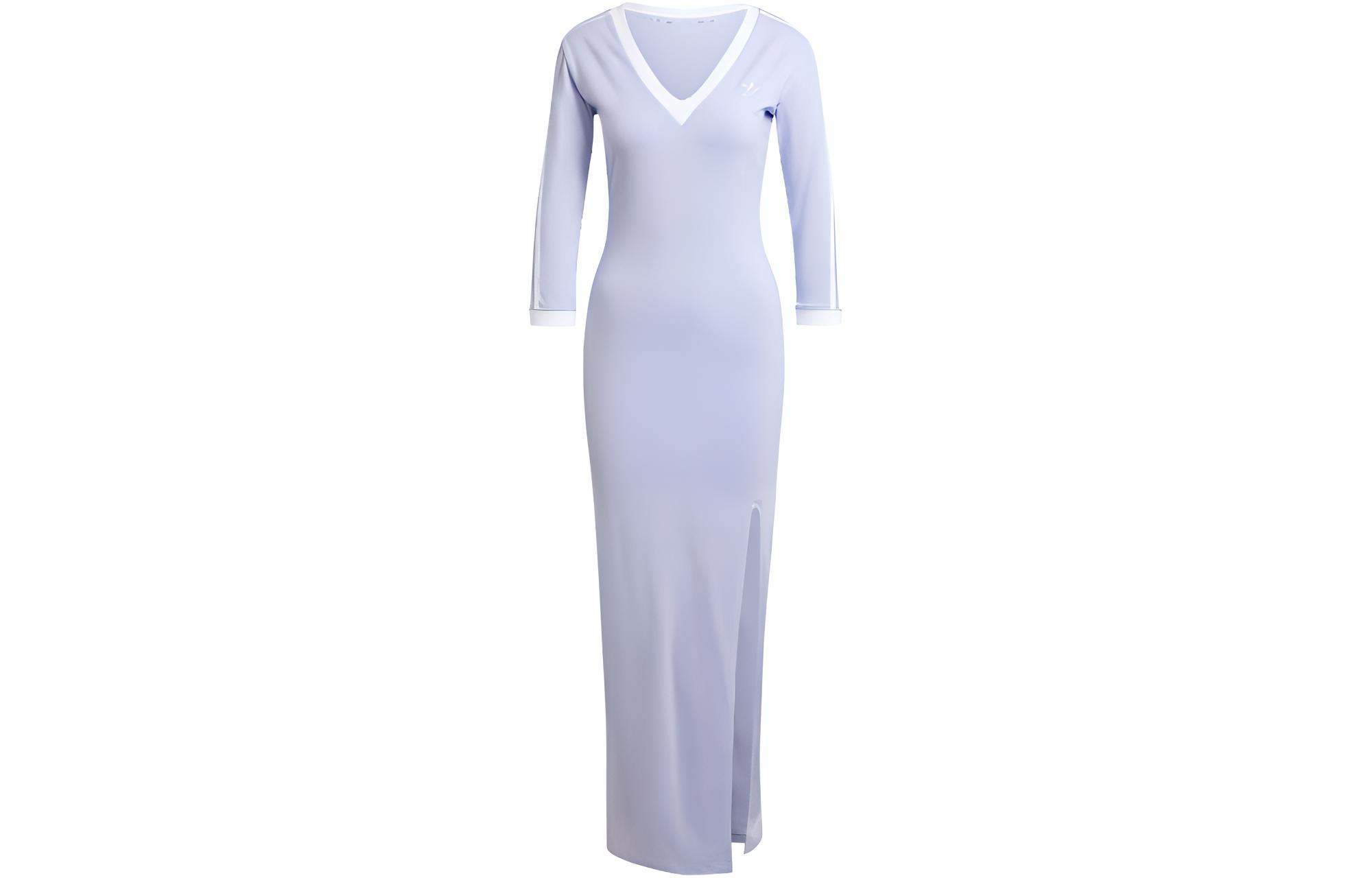 Adidas Originals ADICOLOR CLASSICS Adicolor Classics Long Sleeved Dress Women s Purple IP2999 S
