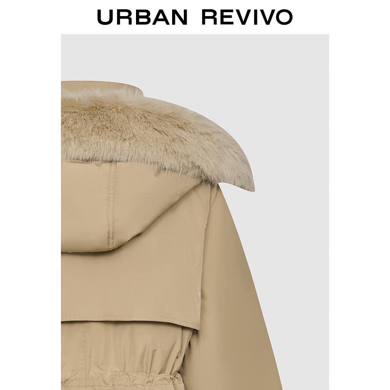 UR Women's Retro Casual Hooded Down Jacket UWH140032